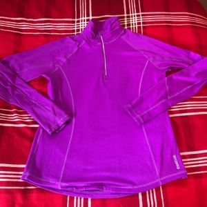 Women’s Reebok Purple Quarter Zip Jacket